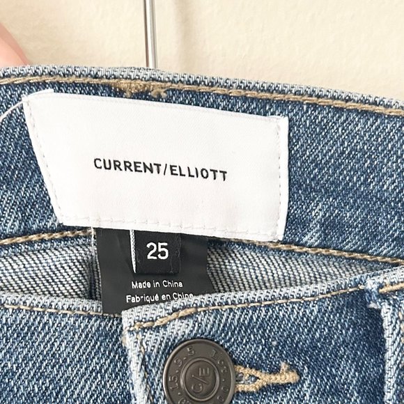 Current/Elliot The Stiletto Raw Hem Skinny Jeans - Picture 6 of 7